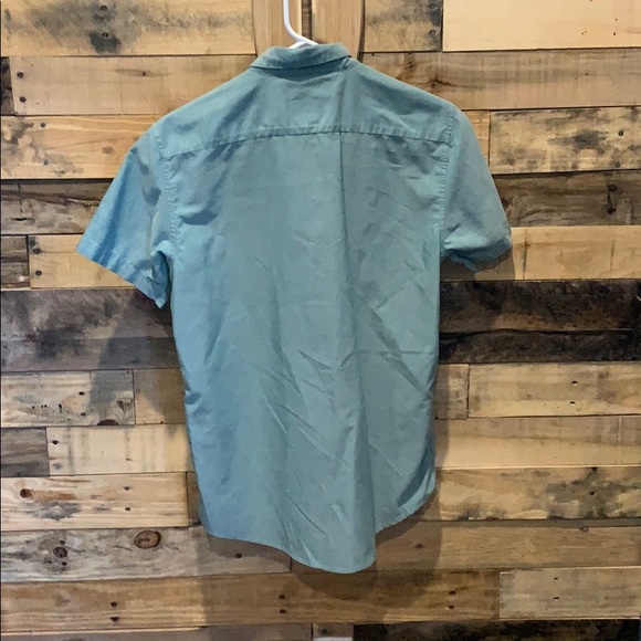 Off-Green RVCA Button-Up - Picture 2 of 2